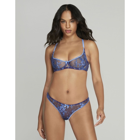 Agent Provocateur Gwenith Blue Bra NWT - Picture 3 of 14